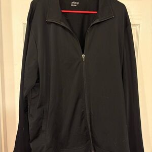 BCG ladies Black Full-Zip Jacket 2x LS polyester pockets